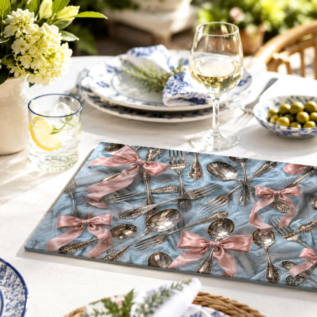 Bridal Shower Gifts & Wedding Glass Serving Boards