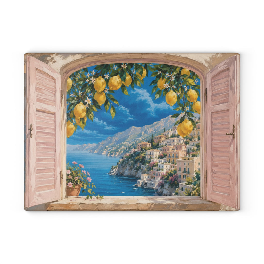 Amalfi Window Glass Serving Board