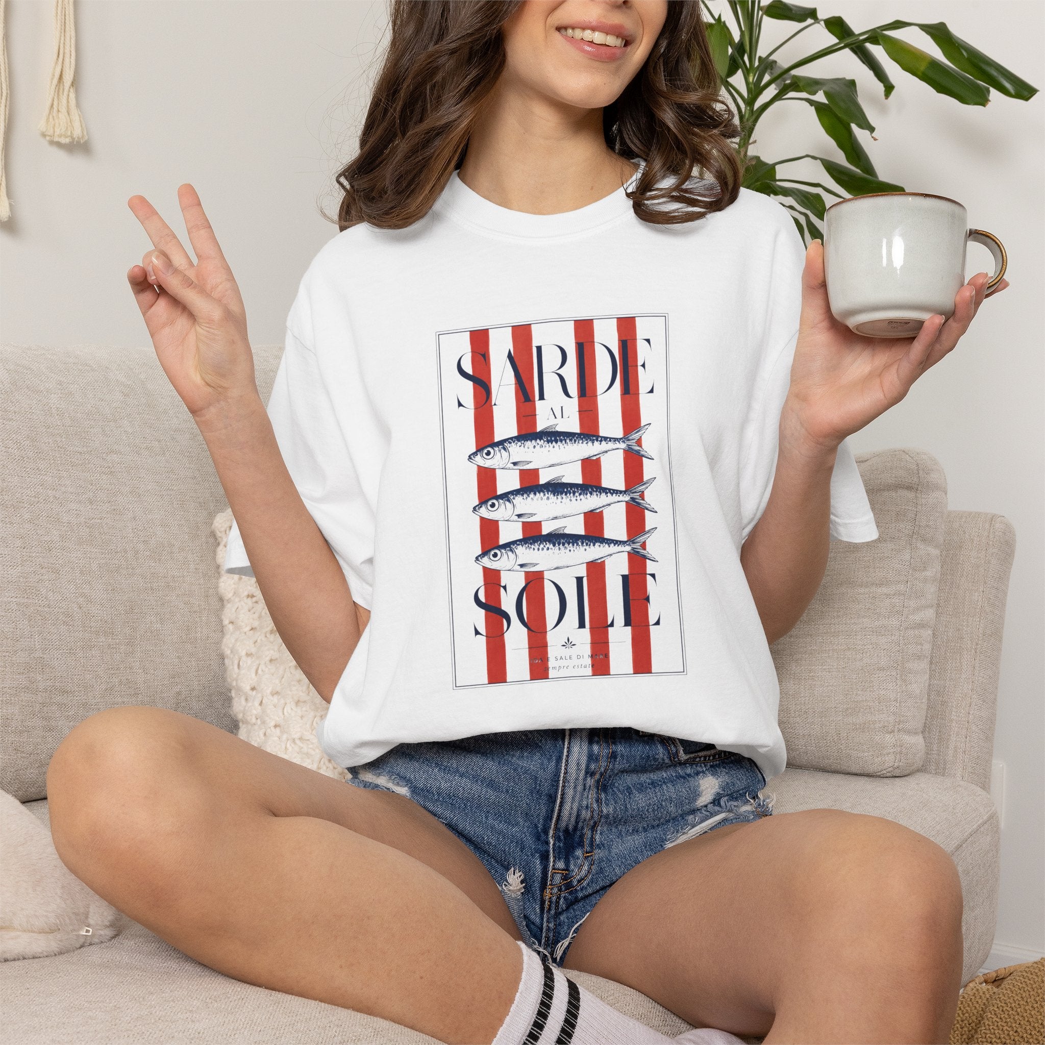 Sarde Sardine Travel T-Shirt