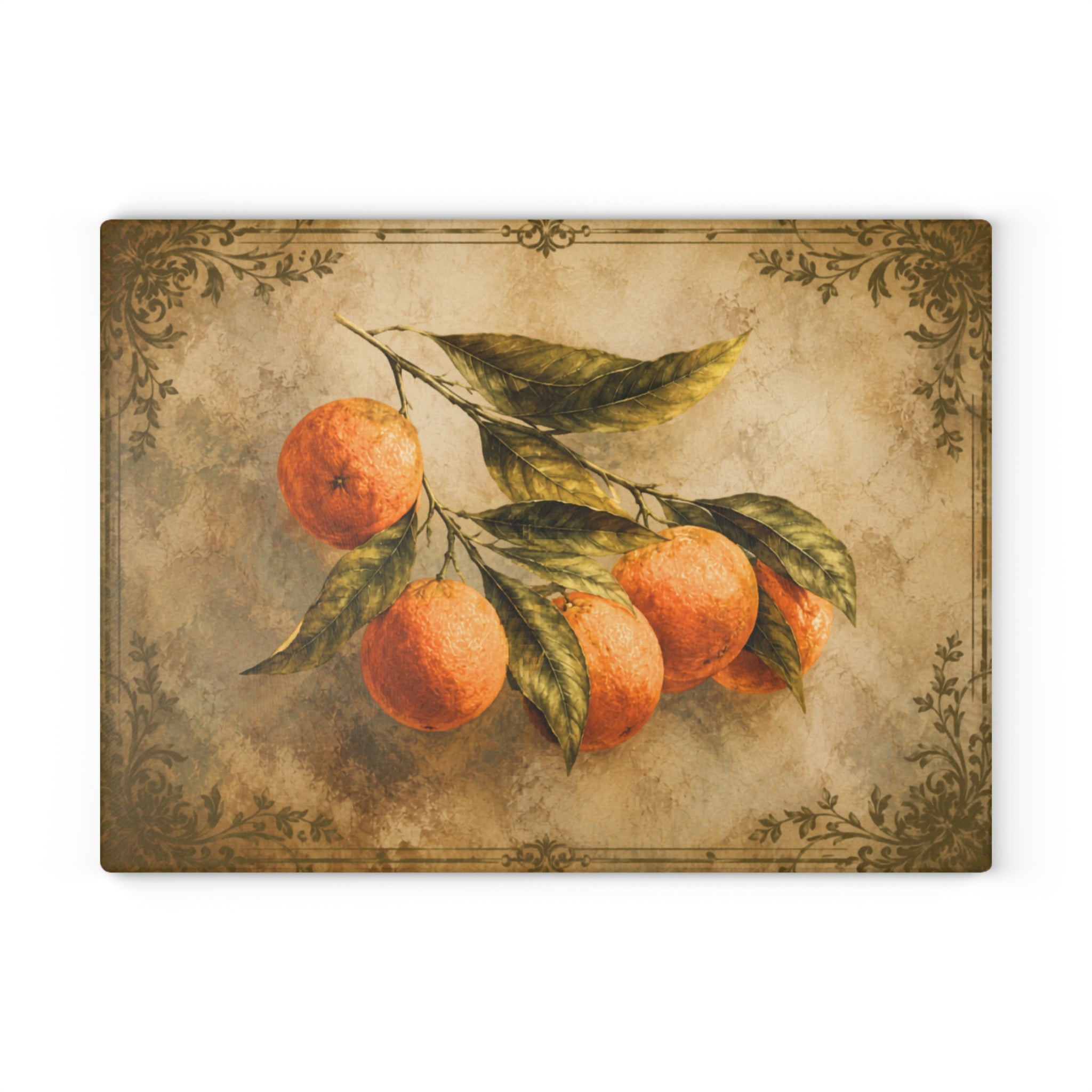 Vintage Amalfi Citrus Glass Board