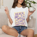 Live Better Travel Graphic T-shirt