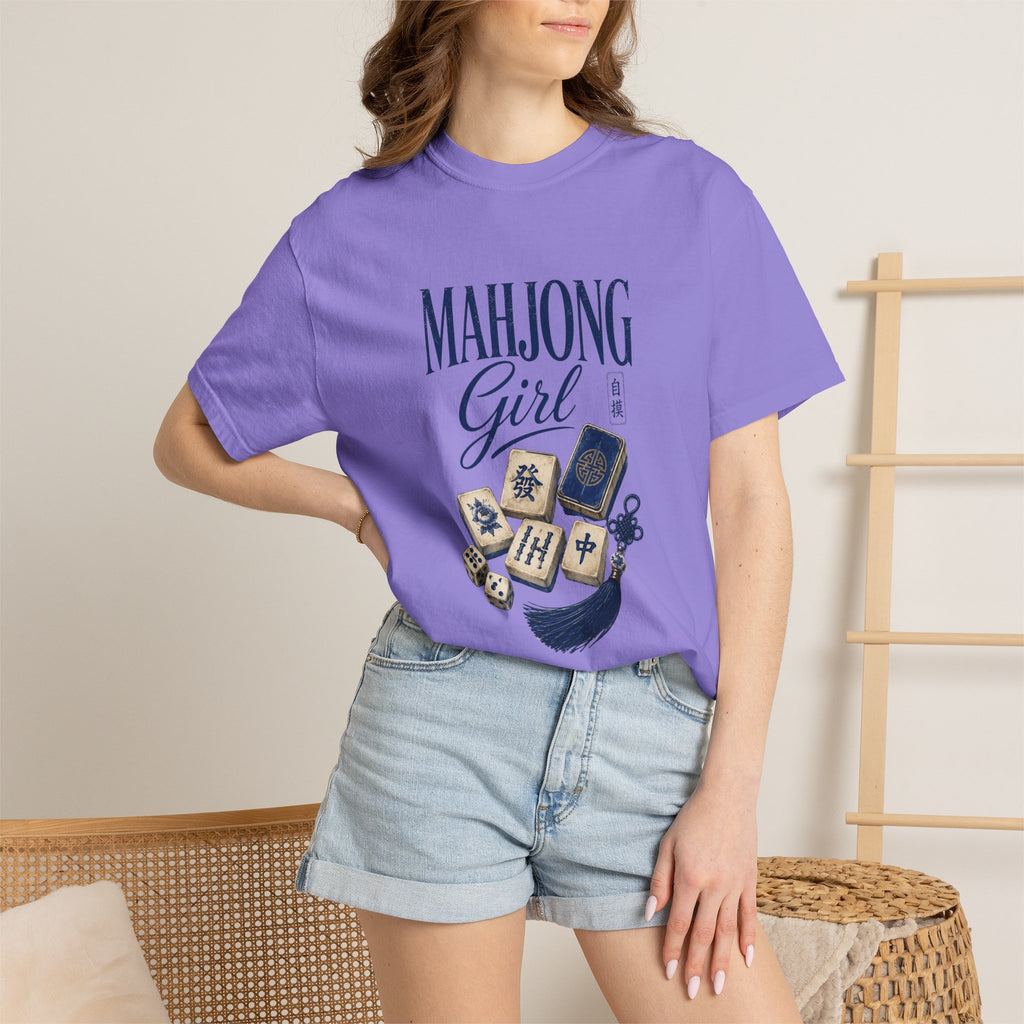 Mahjong Girl Game Night T-shirt