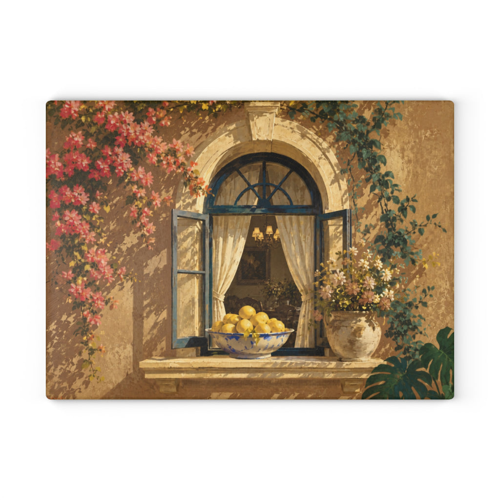 Tuscan Window Glass Serving Board