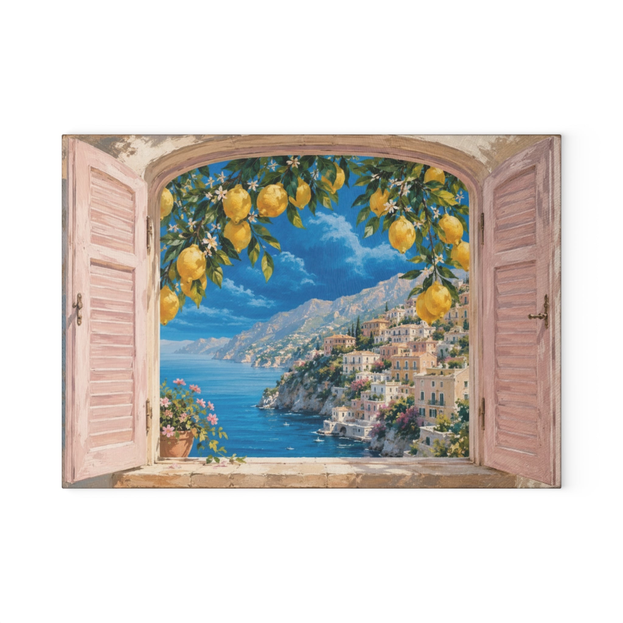 Amalfi Window Glass Serving Board