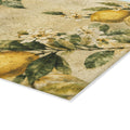 Vintage Lemon Blossom Glass Serving Board