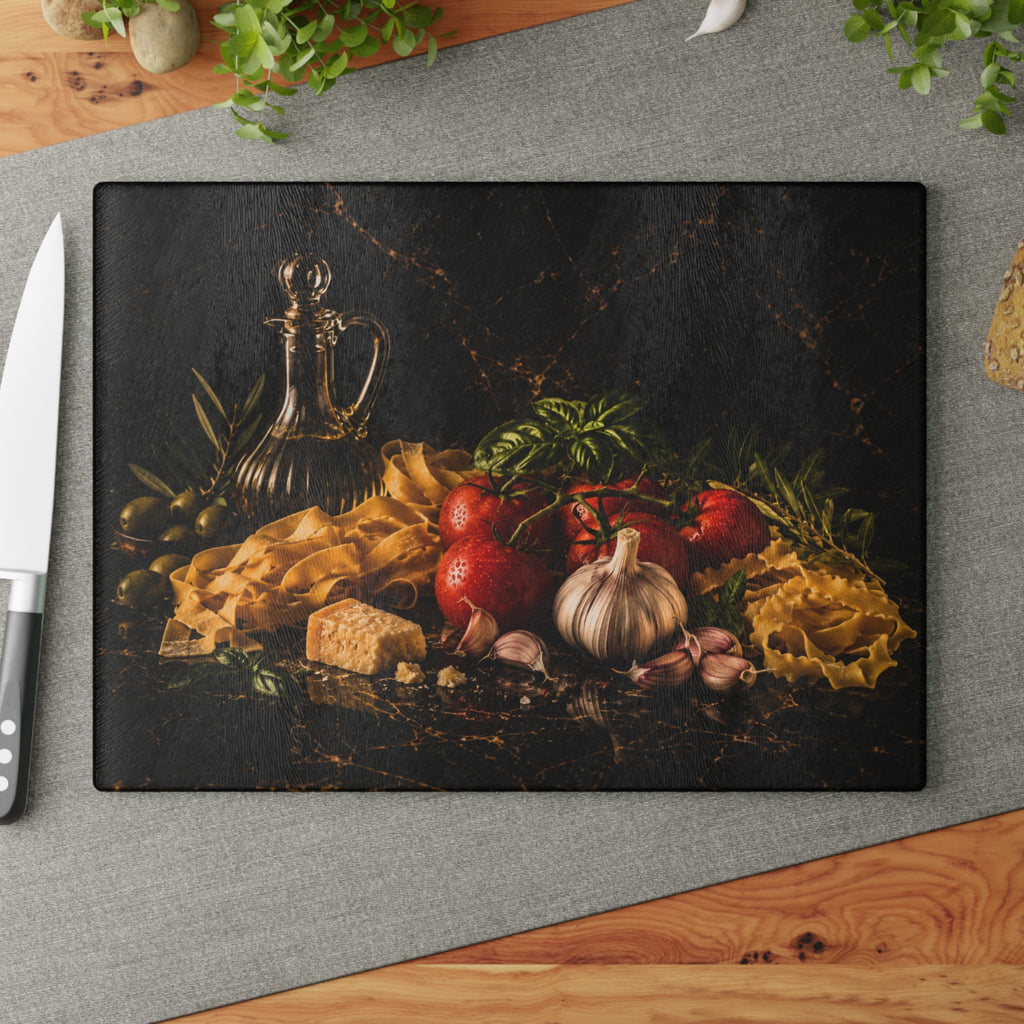 Italian Kitchen Glass Serving Board
