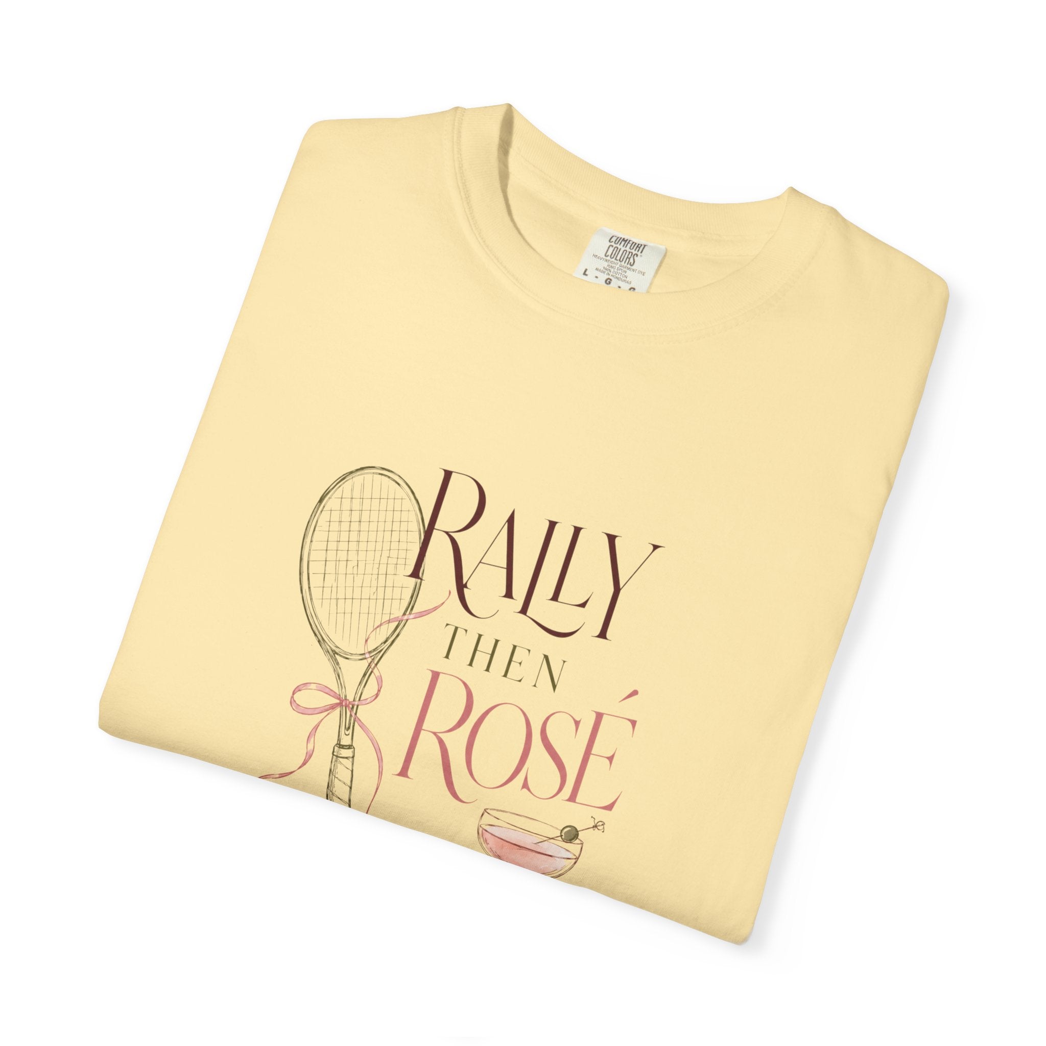 Tennis & Rose Graphic T-shirt