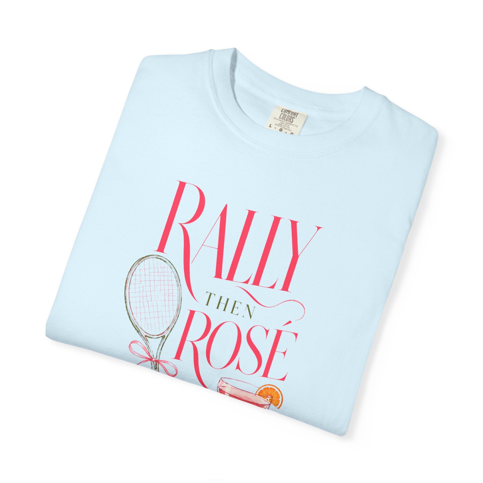 Rally Then Rose Tennis T-shirt