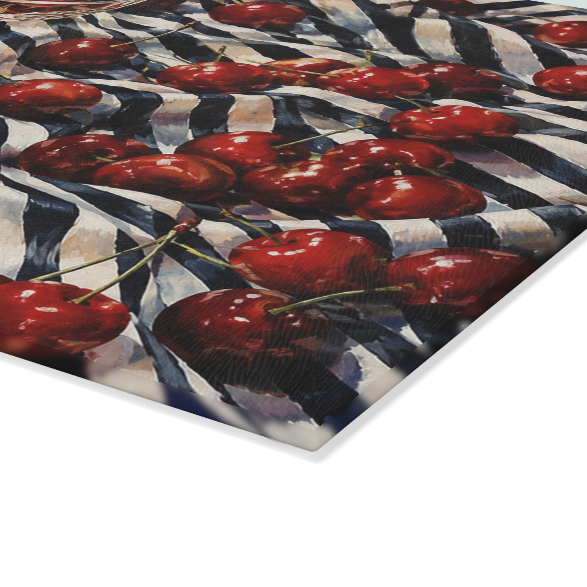Cherry Coupe Glass Serving Board