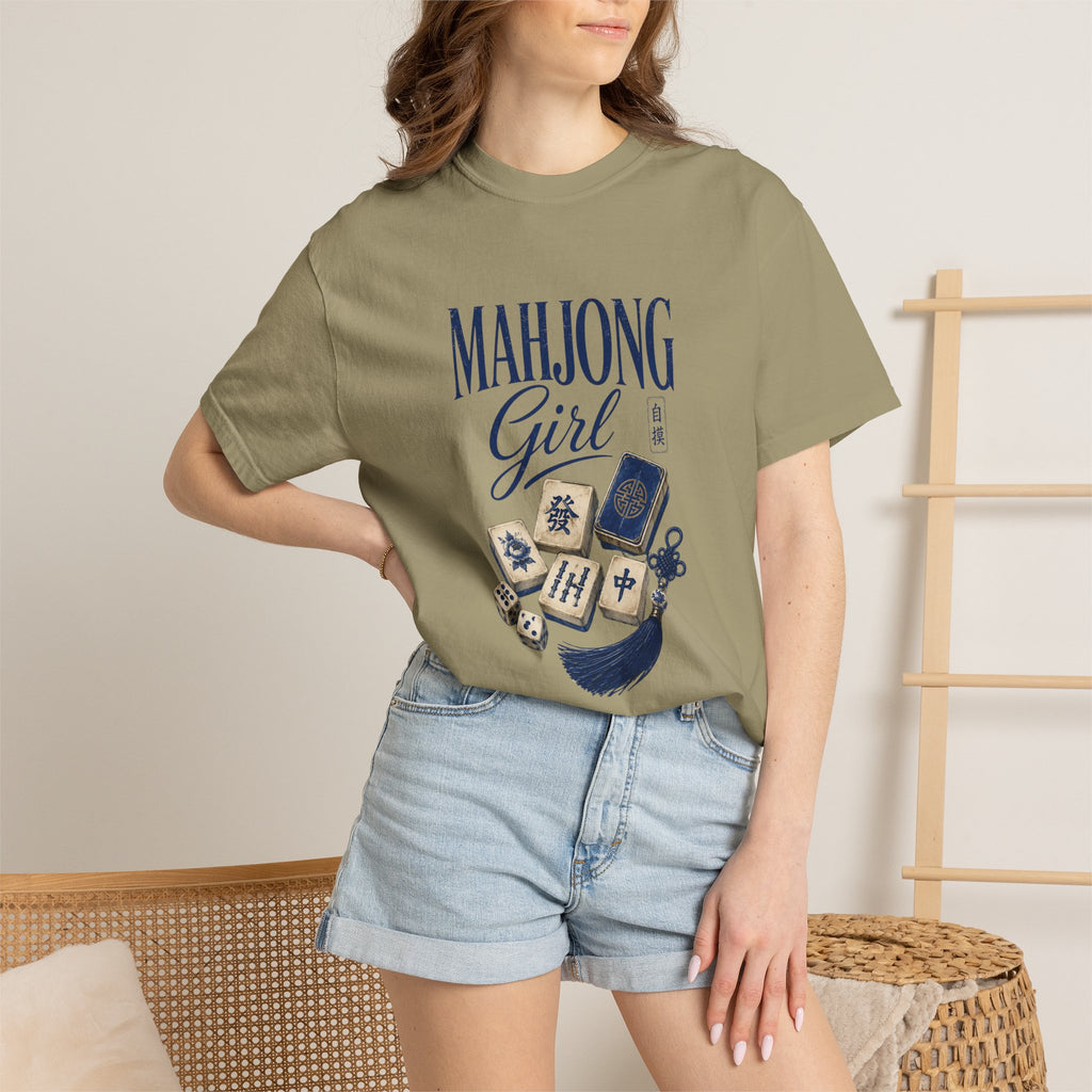Mahjong Girl Game Night T-shirt