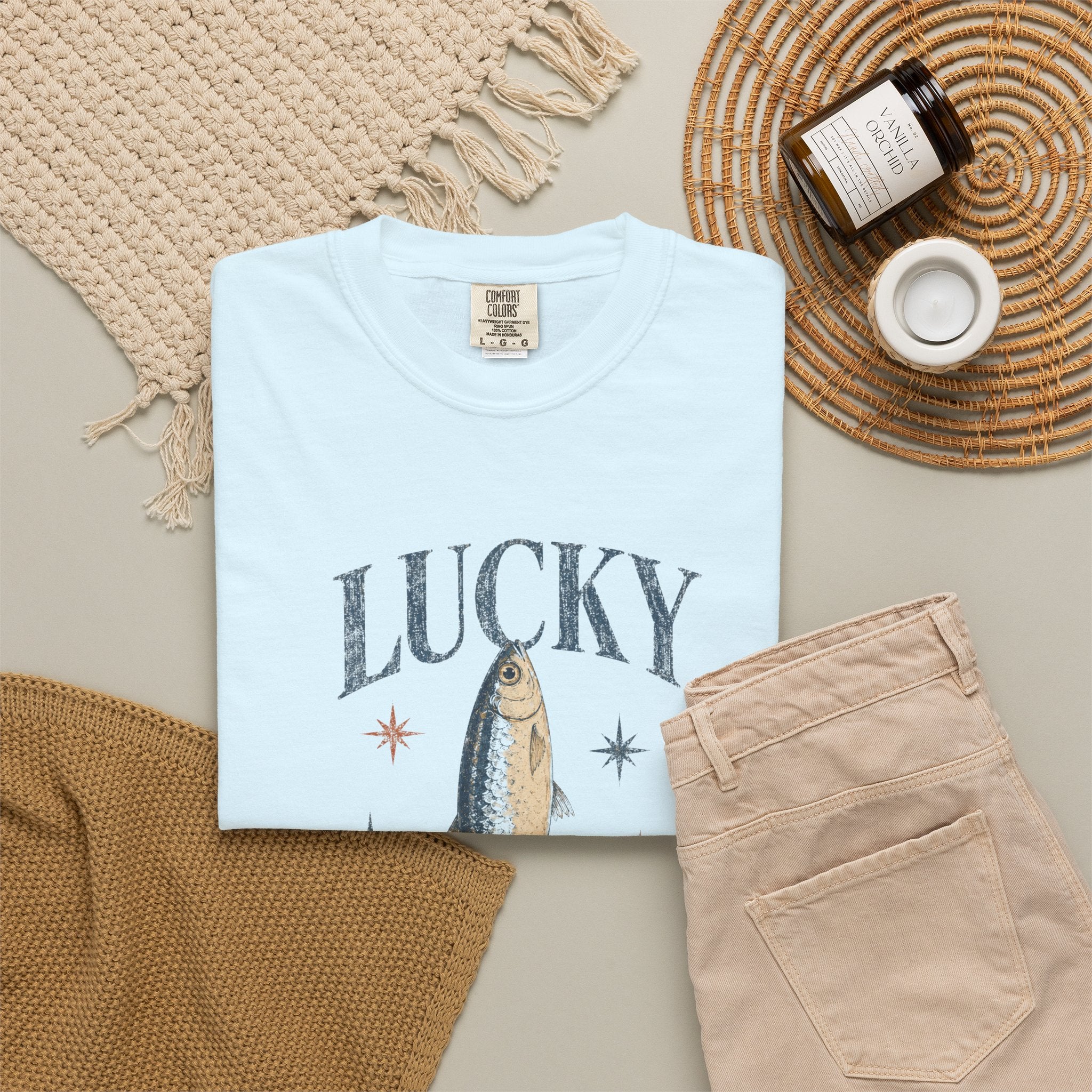 Lucky Catch Graphic T-shirt