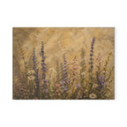 Wild Lavender Field Glass Serving Board