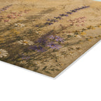 Wild Lavender Field Glass Serving Board