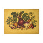 Vintage Vegetable Glass Board