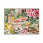 Personalized Cocktail Garden Glass Serving Board