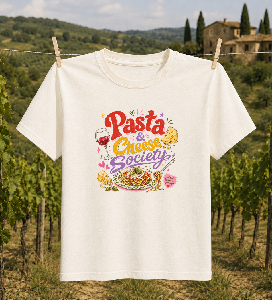 Pasta & Cheese Foodie T-shirt