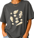 Crochet Sealife Graphic T-shirt