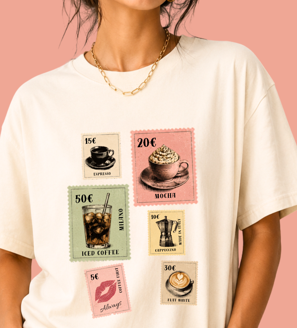 Coffee Lovers Graphic T-shirt