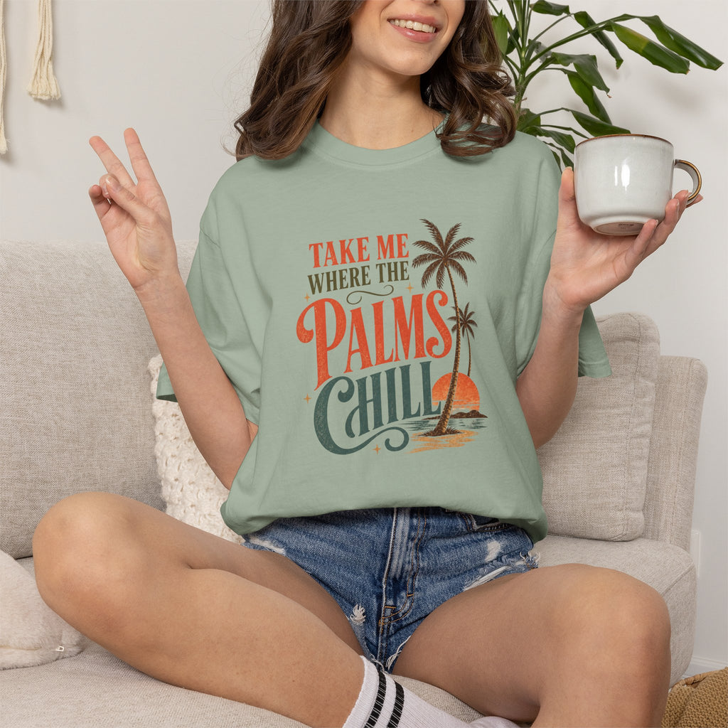 Where Palms Chill Travel T-shirt