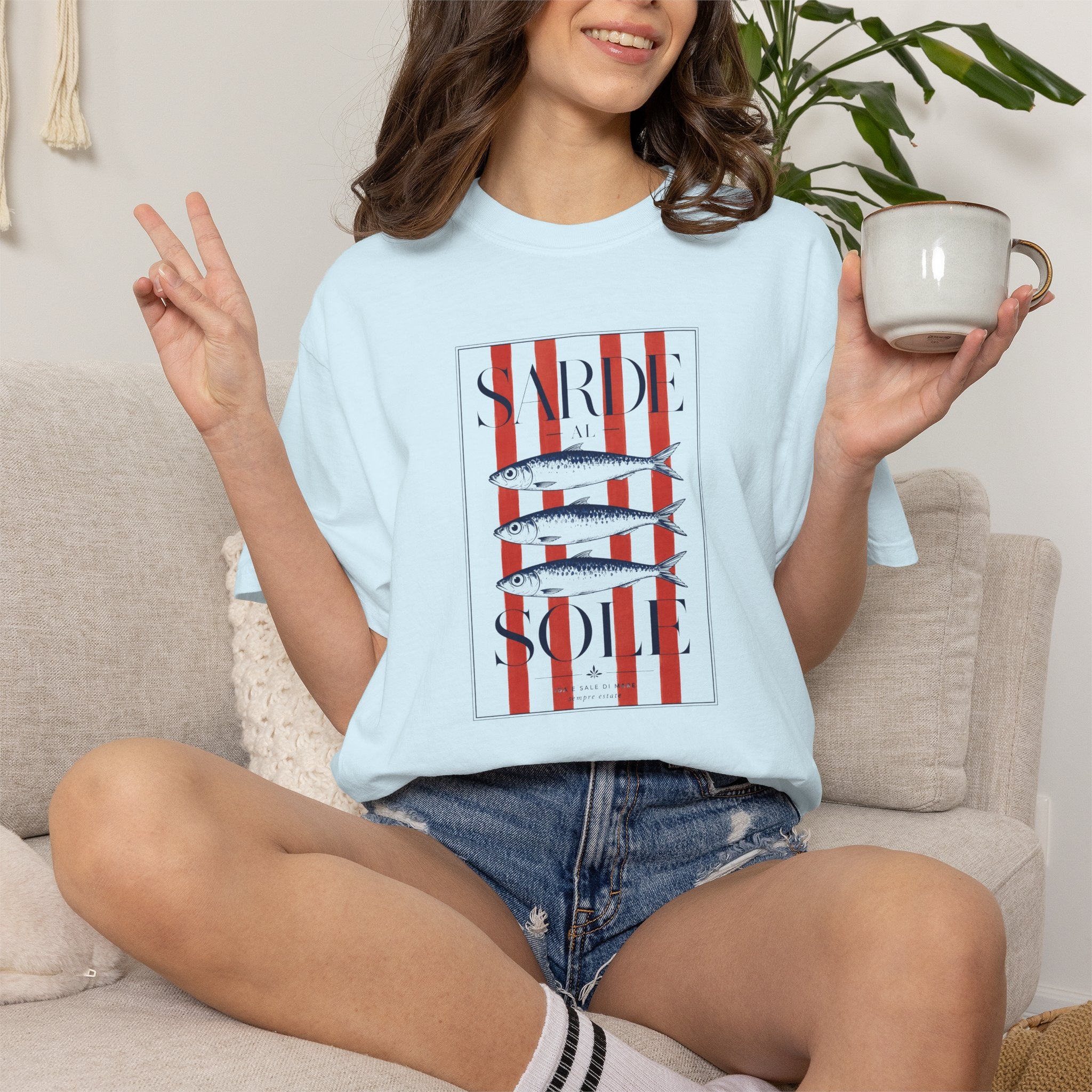 Sarde Sardine Travel T-Shirt