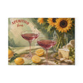 Aperitivo Hour Glass Charcuterie Board — Italian Lemon Rosé Serving Tray