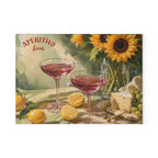 Aperitivo Hour Glass Charcuterie Board — Italian Lemon Rosé Serving Tray