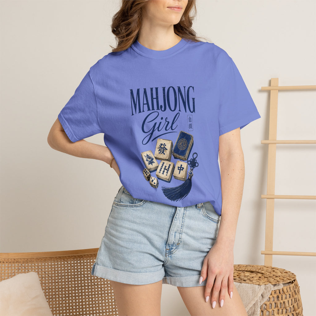 Mahjong Girl Game Night T-shirt