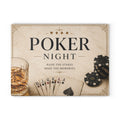 Poker Night Serving Board