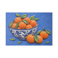 Orange Glass Serving Board
