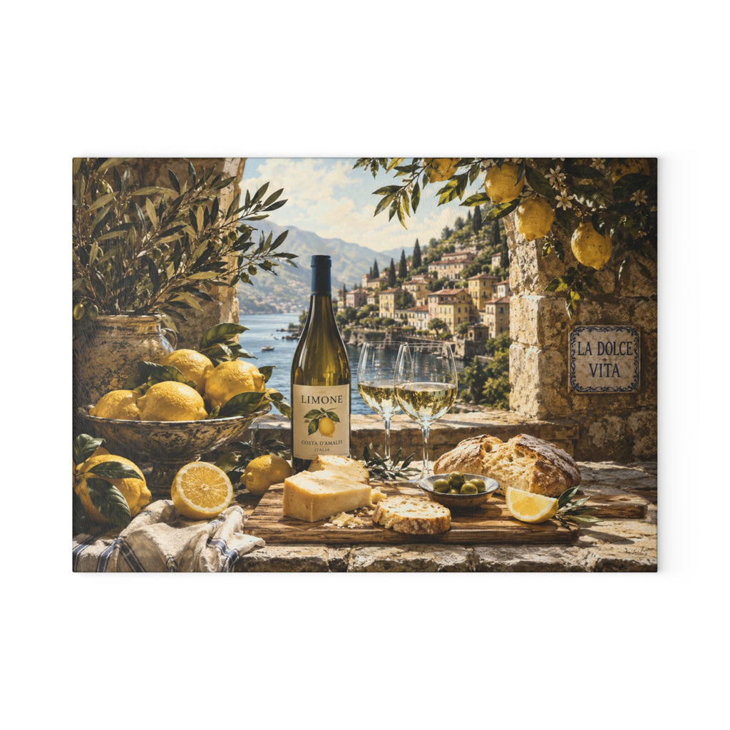 La Dolce Vita Glass Serving Board