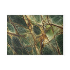 Forest Green Marble Glass Serving Board