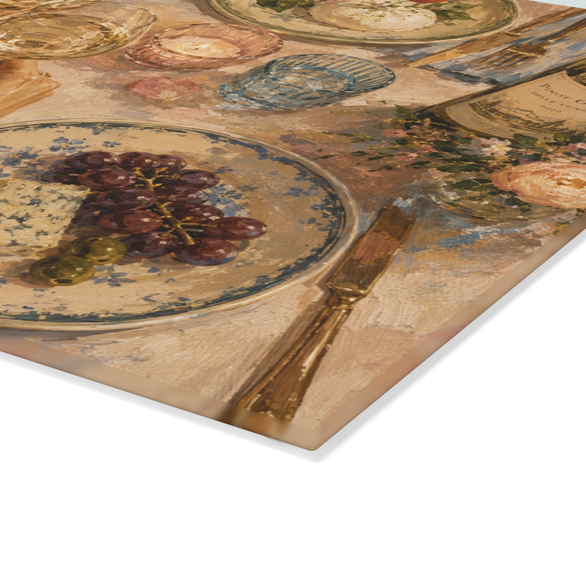 Dinner Party Glass Serving Board