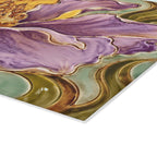 Purple Iris Serving Board