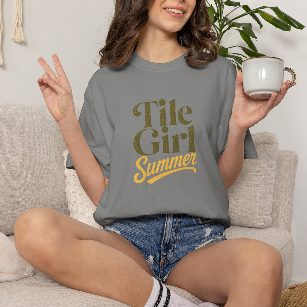 Tile Girl Summer Mahjong Tee
