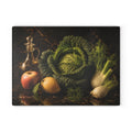 Garden Harvest Glass Serving Board
