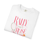 Rally Then Rose Tennis T-shirt