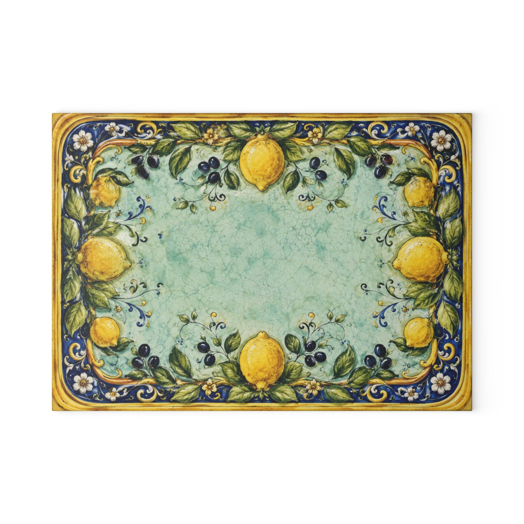Italian Tile Glass Board