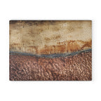 Rustic Earth Glass Serving Board