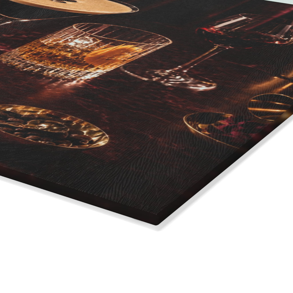 Moody Cocktail Glass Board