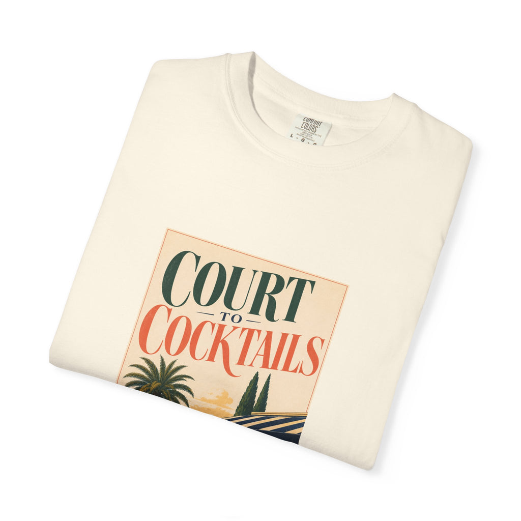 Court To Cocktails Travel T-shirt