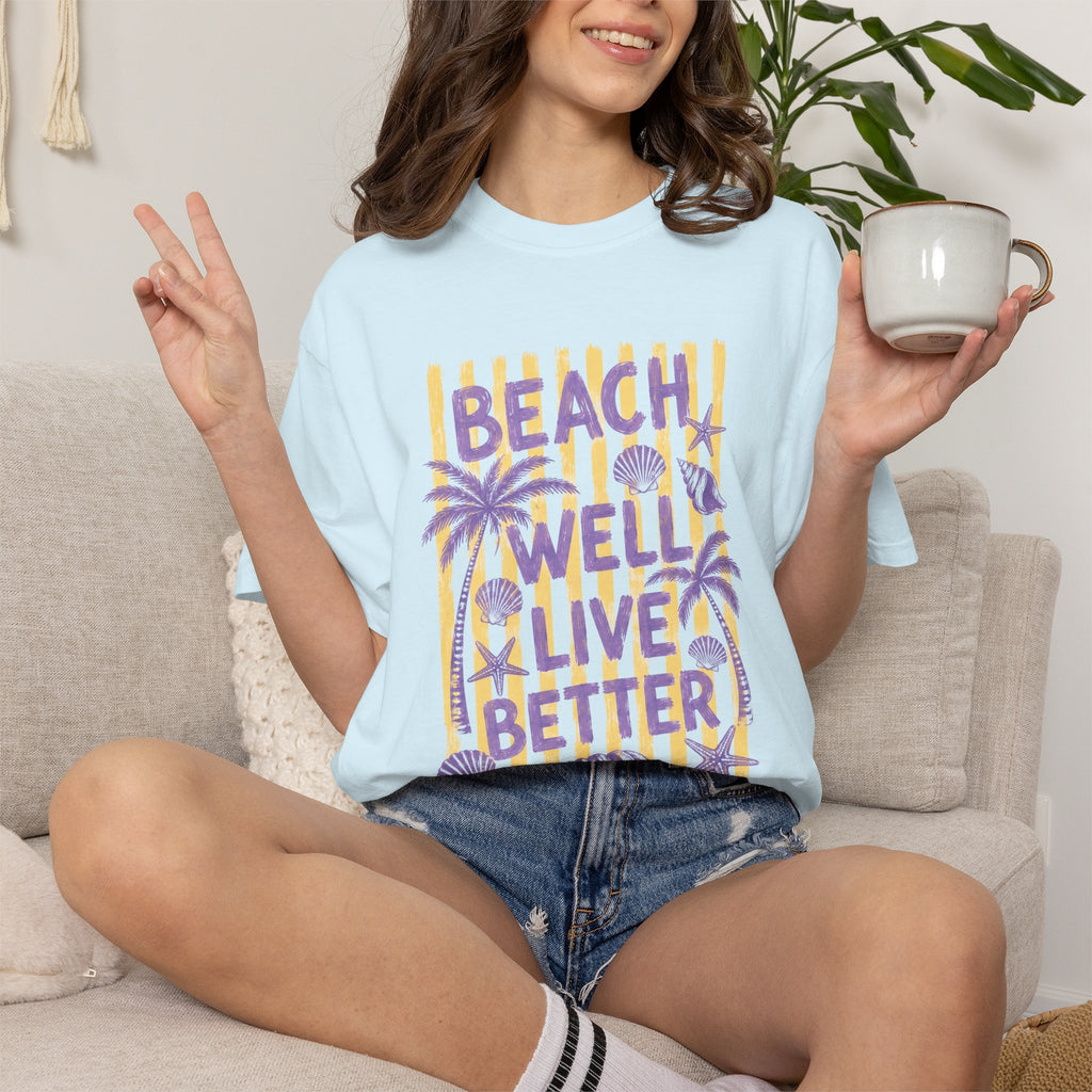 Live Better Travel Graphic T-shirt
