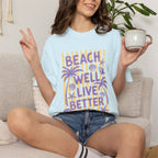Live Better Travel Graphic T-shirt