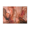 Rose Copper Flow Glass Serving Board