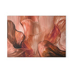 Rose Copper Flow Glass Serving Board