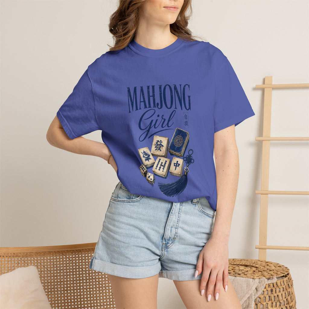 Mahjong Girl Game Night T-shirt