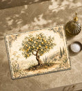 Vintage Tree Glass Cheese Board