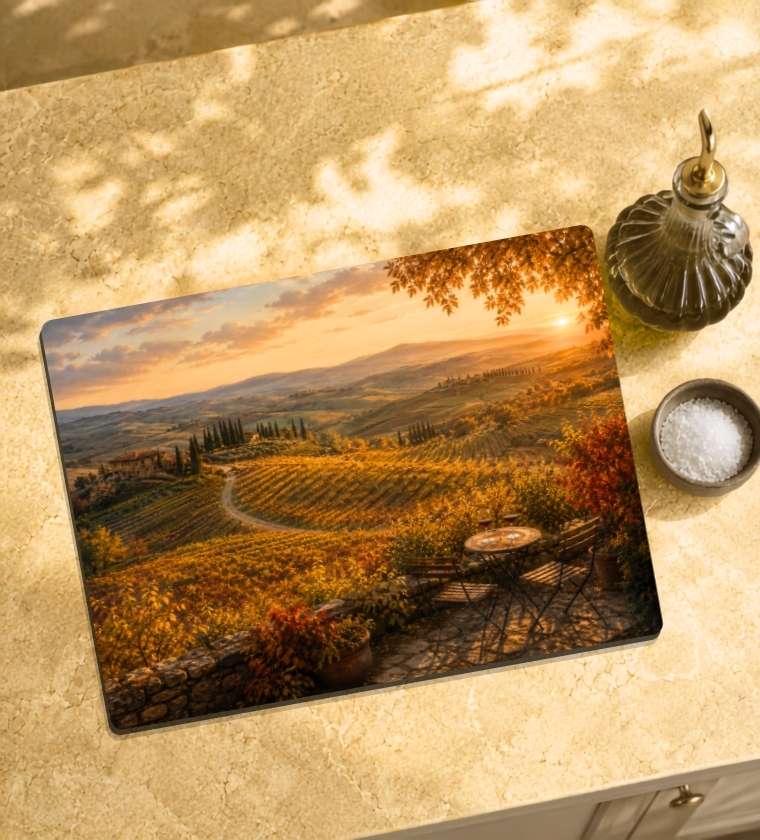 Tuscan Sunset Serving Board