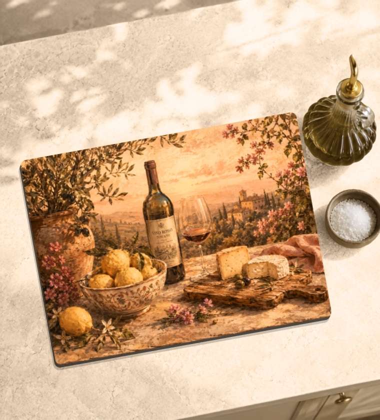 Wine & Cheese Serving Board