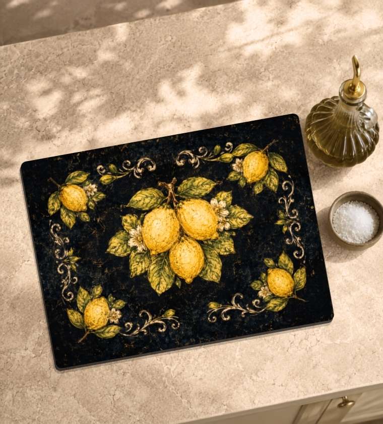 Vintage Lemon Charcuterie Board
