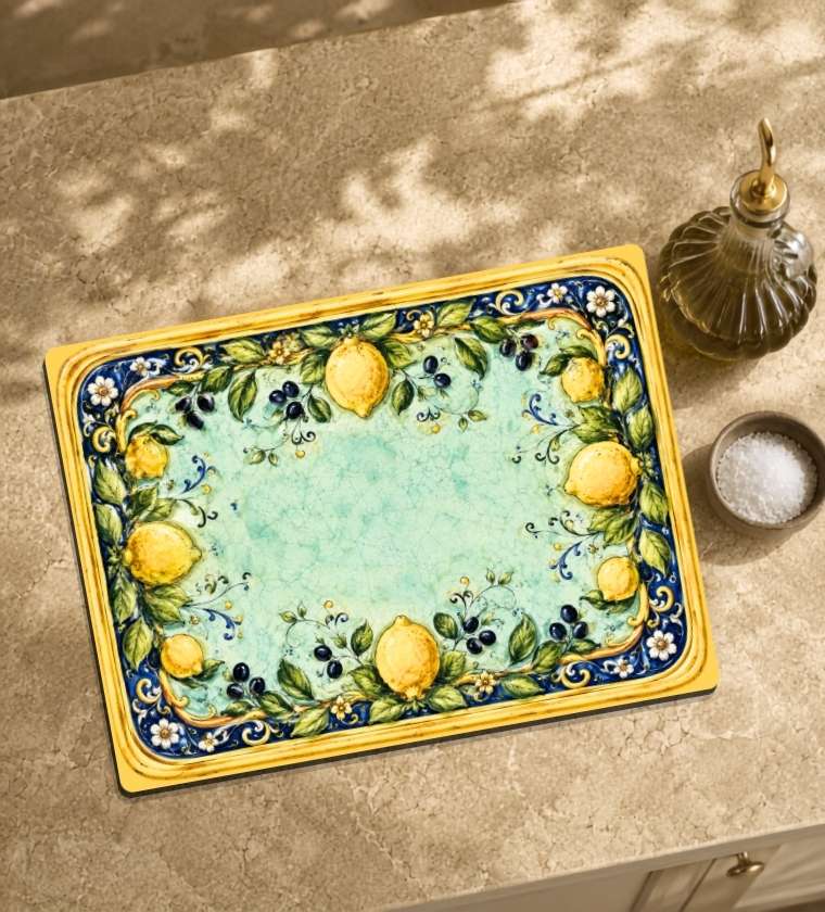Italian Tile Glass Board